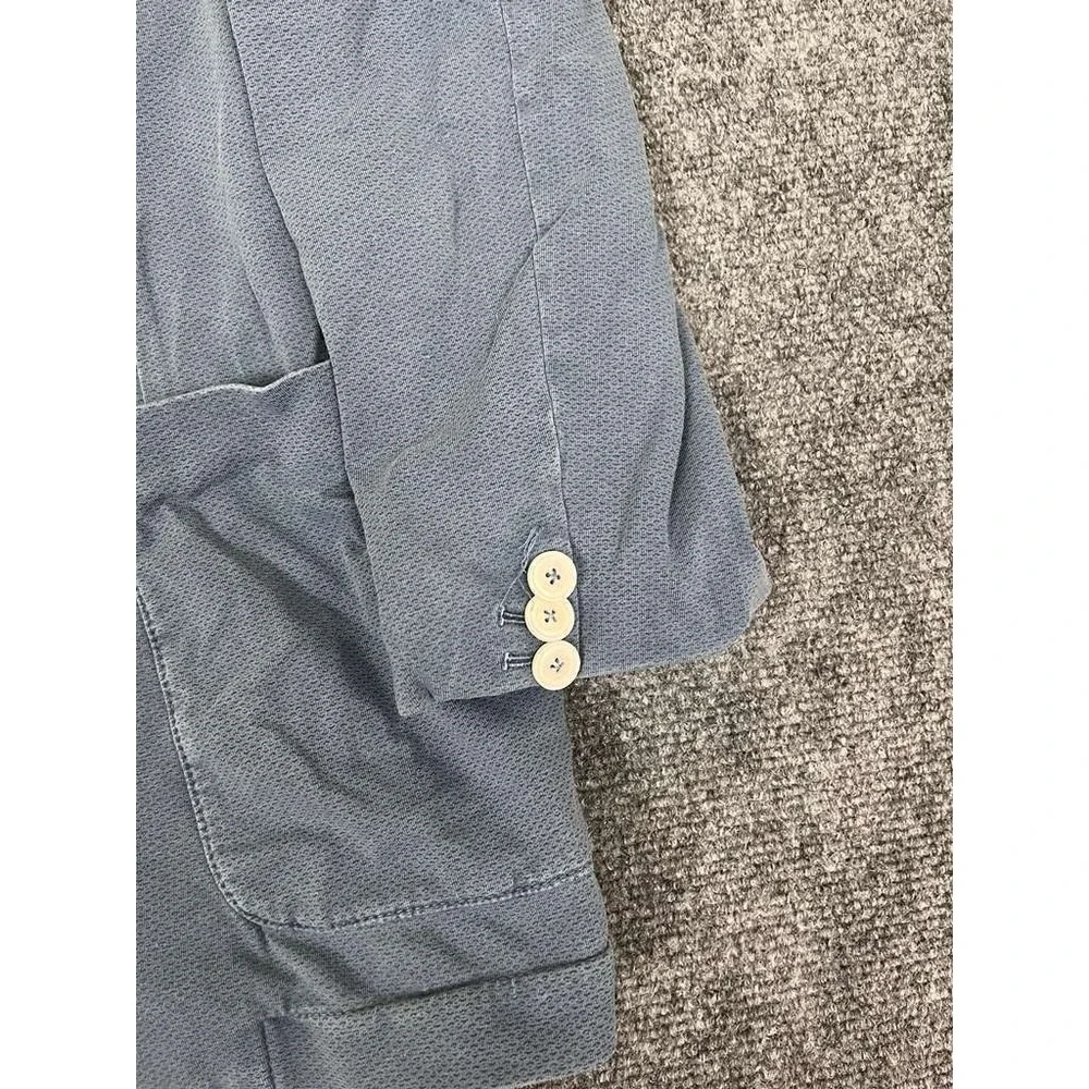 Circolo 1901 Blazer‎ Mens 54 (Fits US 40) Blue Stretch Unstructured Sport Coat